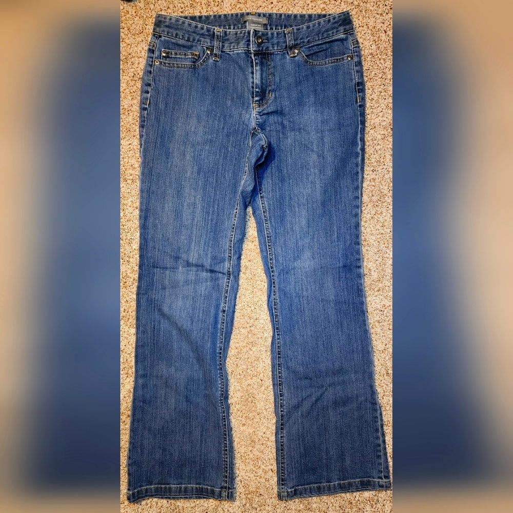 Ann Taylor curvy fit jeans sz 6 denim - Picture 1 of 3